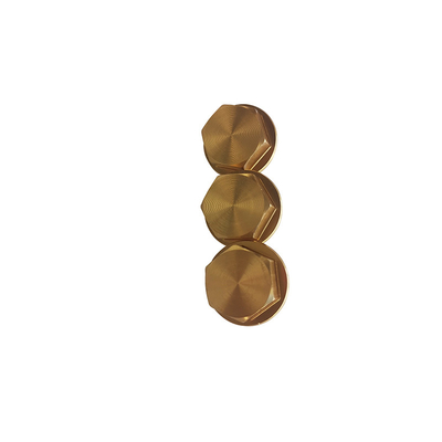 المسامير الألومنيوم الذهب الكهربي لقطع غيار الآلات الألومنيوم باستخدام الحاسب الآلي تعديل السحابات السيارة
