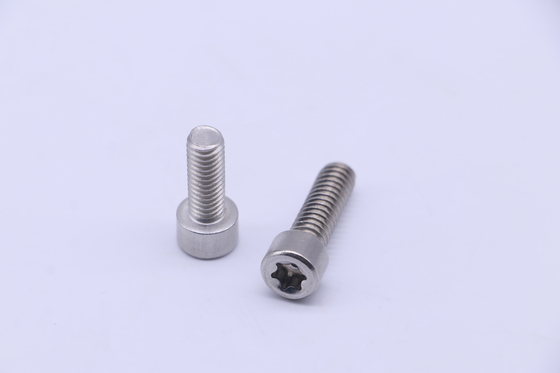 DIN912 رأس أسطواني الفولاذ المقاوم للصدأ برغي SS316 1 / 4-20 * 3/4 ​​"لآلة Torx