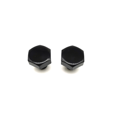 مسامير زخرفية من الفولاذ المقاوم للصدأ M8X7 للعجلة HEX12.8mm ارتفاع الرأس بلون الزنك