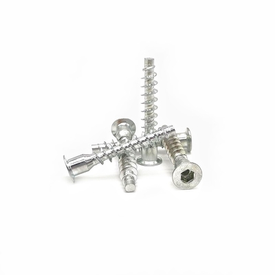 المسمار الهكساجوني المخصص للشحن الذاتي سلك الجبل المضاد المغمور M6 * 40