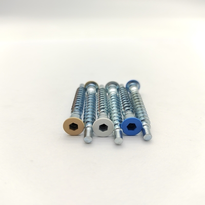 304 SS المفروشات المعدات محرك هيكس Countersunk الذاتي النقر في الهواء الطلق ومقاومة للرطوبة