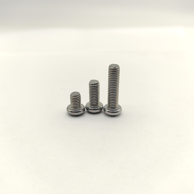 مسامير آلية برأس مقلاة فيليبس من الفولاذ المقاوم للصدأ 304 A2-70 DIN 7985