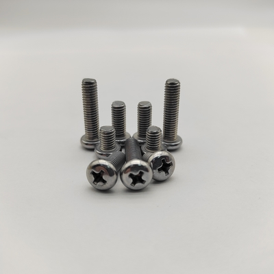 المسامير فيليبس بان رأس آلة DIN 7985 M3-M12 مطلية بالزنك