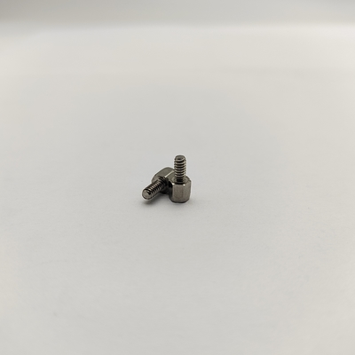 فواصل سداسية صناعية SS316/نحاس مصنعة باستخدام الحاسب الآلي بخيوط مخصصة