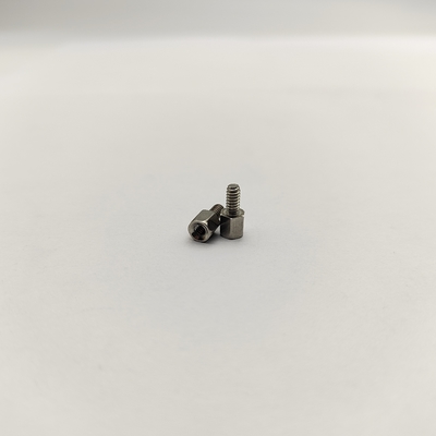 فواصل سداسية صناعية SS316/نحاس مصنعة باستخدام الحاسب الآلي بخيوط مخصصة