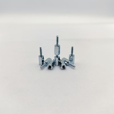 مباعدات سداسية ذكر-أنثى ملولبة لتركيب لوحات الدوائر المطبوعة (PCB) من النحاس الأصفر والنايلون M2-M6