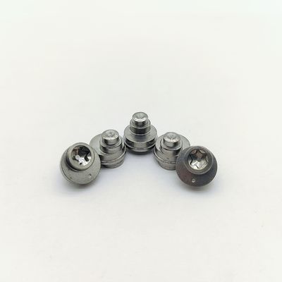 مسامير لا مركزية Torx M8-M10 فولاذ مقاوم للصدأ ساق 5 مم دبوس قفل لا مركزي