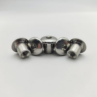 صواميل برشام شديدة التحمل من الفولاذ المقاوم للصدأ 316 M6 إلى M12 بمقبس سداسي