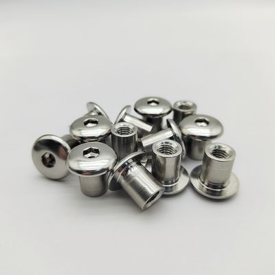 صواميل برشام شديدة التحمل من الفولاذ المقاوم للصدأ 316 M6 إلى M12 بمقبس سداسي