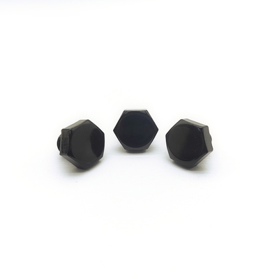 M8x1.25mm الفولاذ المقاوم للصدأ هيكس بولت 12.3mm الأسود الكهربائية