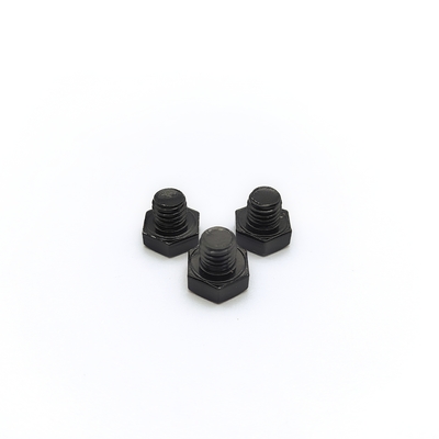 M8x1.25mm الفولاذ المقاوم للصدأ هيكس بولت 12.3mm الأسود الكهربائية