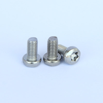 Torx 316 الفولاذ المقاوم للصدأ مسامير آلة M6X16 مسامير سبائك التيتانيوم ، اكسسوارات سبائك التيتانيوم للسيارات دعم OEM