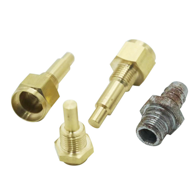 موصل وصلة أنابيب التثبيت غير القياسي المطلي بالنيكل M17x11.1mm