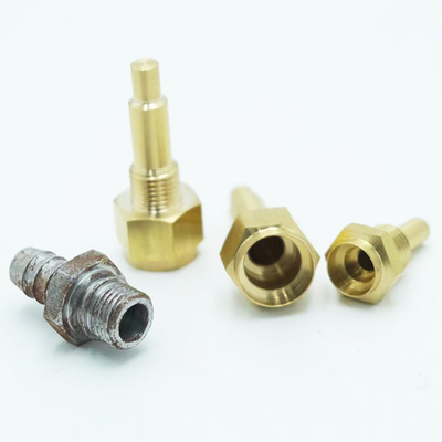 موصل وصلة أنابيب التثبيت غير القياسي المطلي بالنيكل M17x11.1mm