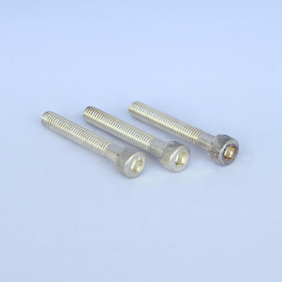 ODM الفولاذ المقاوم للصدأ تروس رئيس آلة مسامير Silverplated SS316