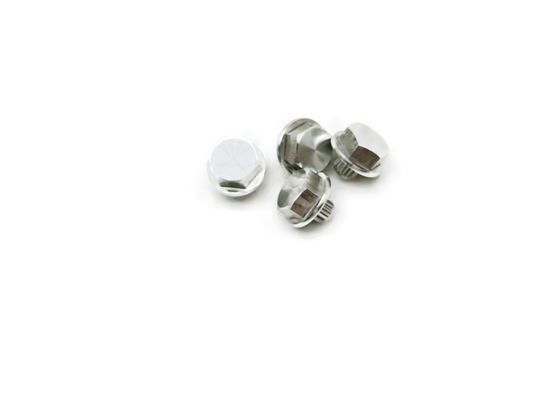 أجزاء التصنيع باستخدام الحاسب الآلي المخرطة السوداء الجوز عرافة BS القياسية ديكور 7x14mm