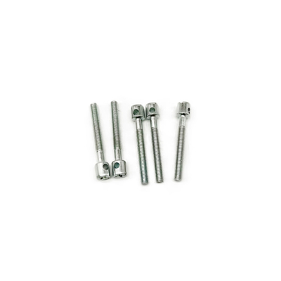 مشبك برغي عرافة مطلي بالزنك من الفولاذ الكربوني BS قياسي Ｍ3x25 5.85g