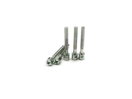 مشبك برغي عرافة مطلي بالزنك من الفولاذ الكربوني BS قياسي Ｍ3x25 5.85g