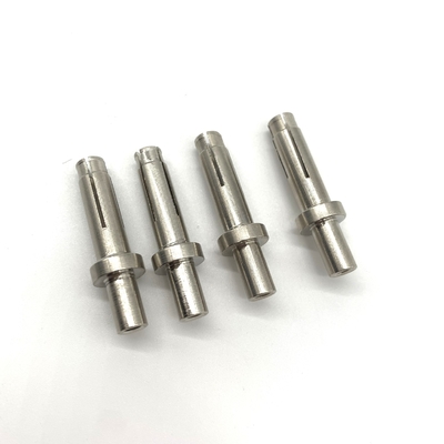 قفل مطلي بالنيكل على البارد ، موصل طرفي نحاسي 6.8x15mm