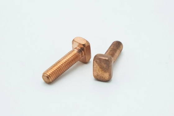 رأس مربع على شكل T برغي M8x30mm فولاذ C1022 مادة 17.59g الوزن