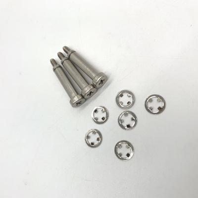 براغي تثبيت بطاقة الرسومات من النيكل UNC 6-32X23 C1022 المواد