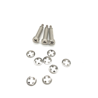 M2.5x8.6 برغي محمل بزنبرك ، مسامير تثبيت وحدة معالجة الرسومات (GPU) UNC 6-32X23.5