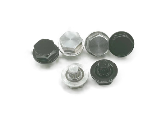 7x14mm CNC قطع غيار الآلات المخرطة 6063 مسامير الألومنيوم الزخرفية ANSI