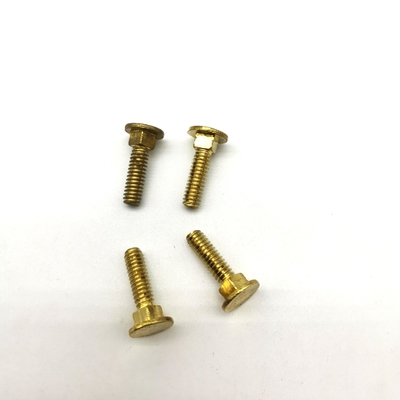 5 / 32X16.5mm الفولاذ المقاوم للصدأ مسامير آلة رئيس مسطح الكتف مربع ISO9001