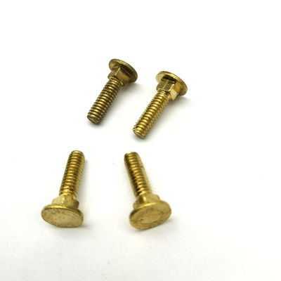 5 / 32X16.5mm الفولاذ المقاوم للصدأ مسامير آلة رئيس مسطح الكتف مربع ISO9001