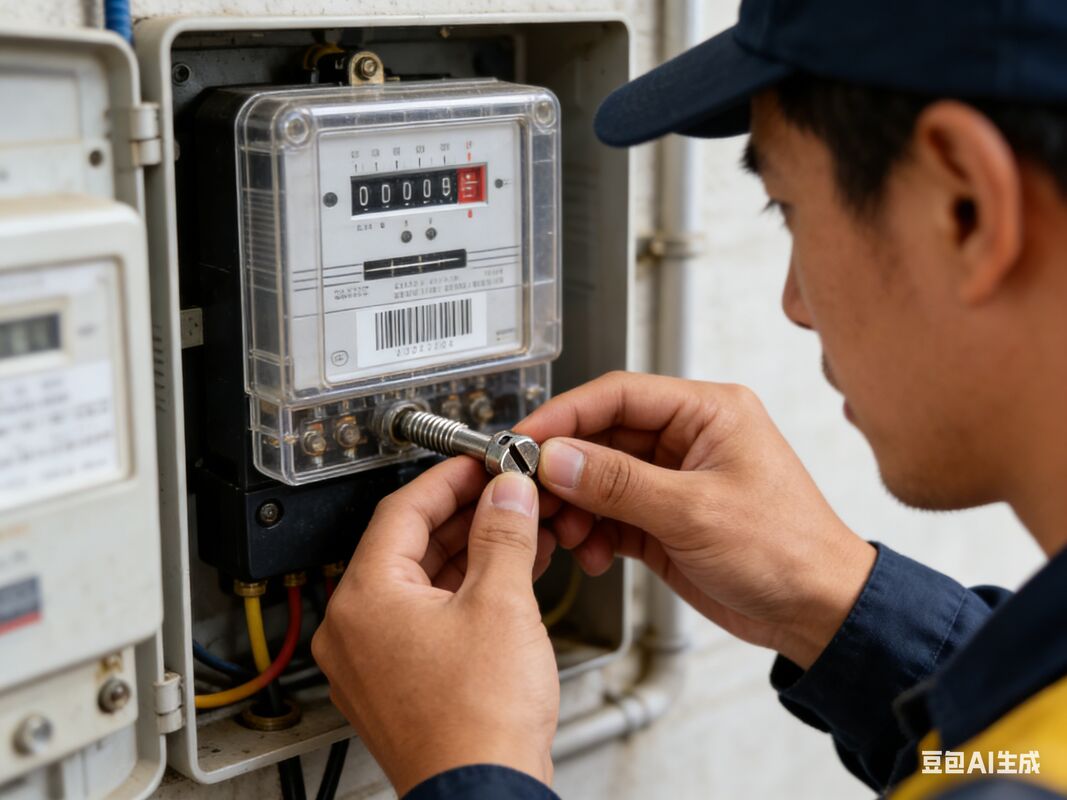 المقاومة زائد أو ناقص 0.05 ملم المقاييس الكهربائية المسامير الفولاذ المقاوم للصدأ رأس وعاء مناسبة لمختلف أنواع العدادات الكهربائية