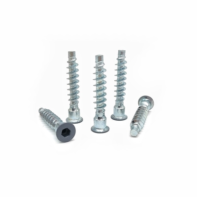 المسمار الهكساجوني المخصص للشحن الذاتي سلك الجبل المضاد المغمور M6 * 40