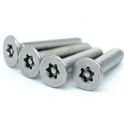 الطلاء المقاوم للتآكل ومسمارات الأمان المقاومة للتلاعب بالخندق PIN Torx Groove لتحقيق متانة طويلة