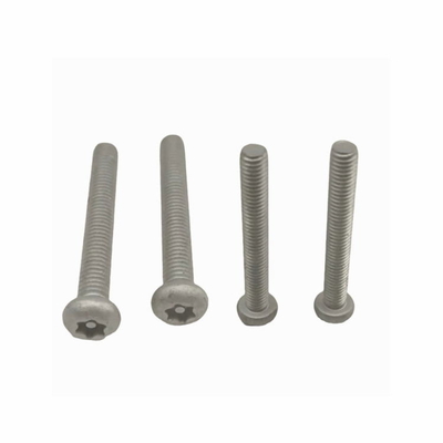 مسامير أمان الفولاذ المقاوم للصدأ المقاومة للعبث M4X16mm طول زر الرأس