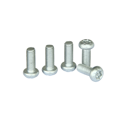 برغي آلة أمان Torx برأس زر ، مسامير أمان من الفولاذ المقاوم للصدأ برغي M4X16mm